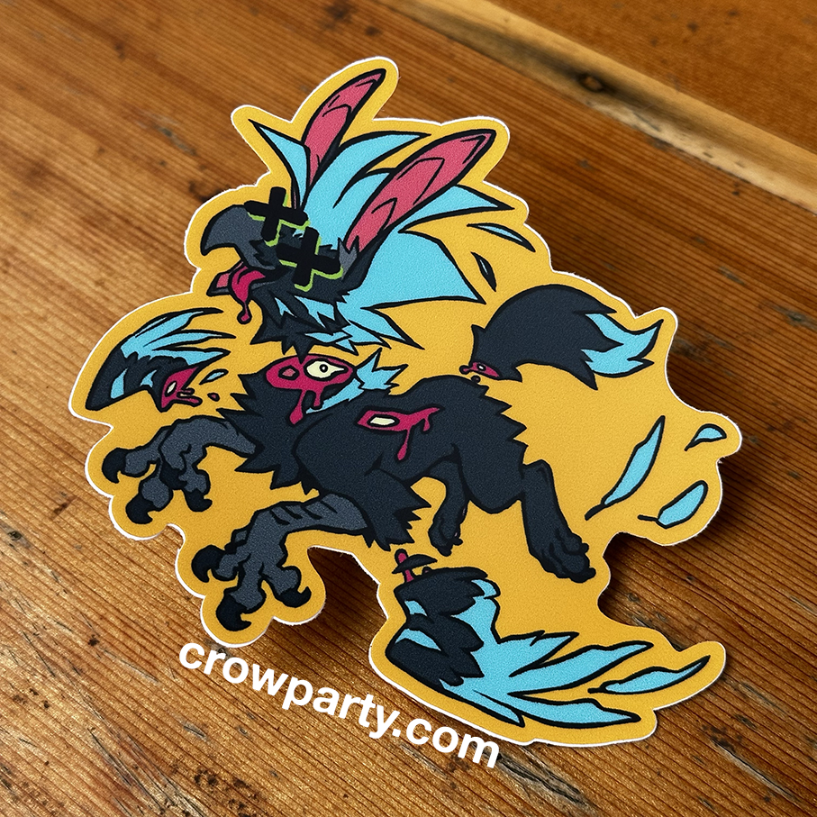 Konig xVx Sticker - Grey