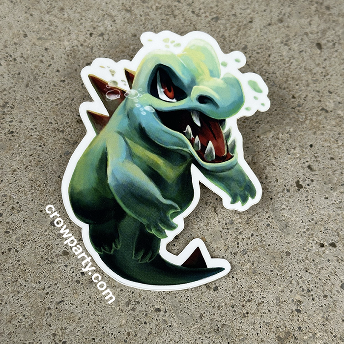 Totodile Sticker