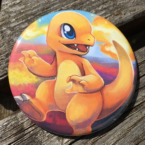 Charmander Button