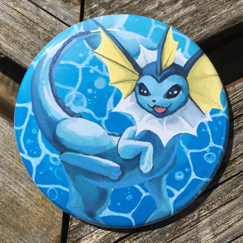 Vaporeon Button