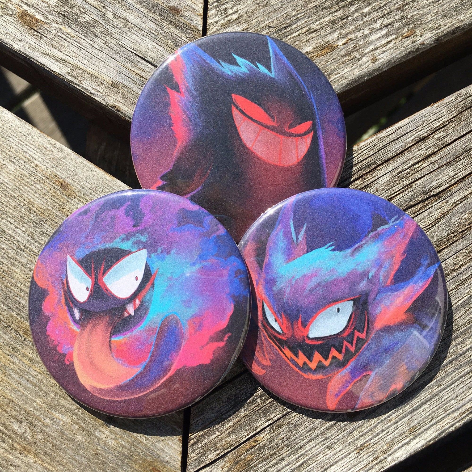 Ghost Type Pin Trio
