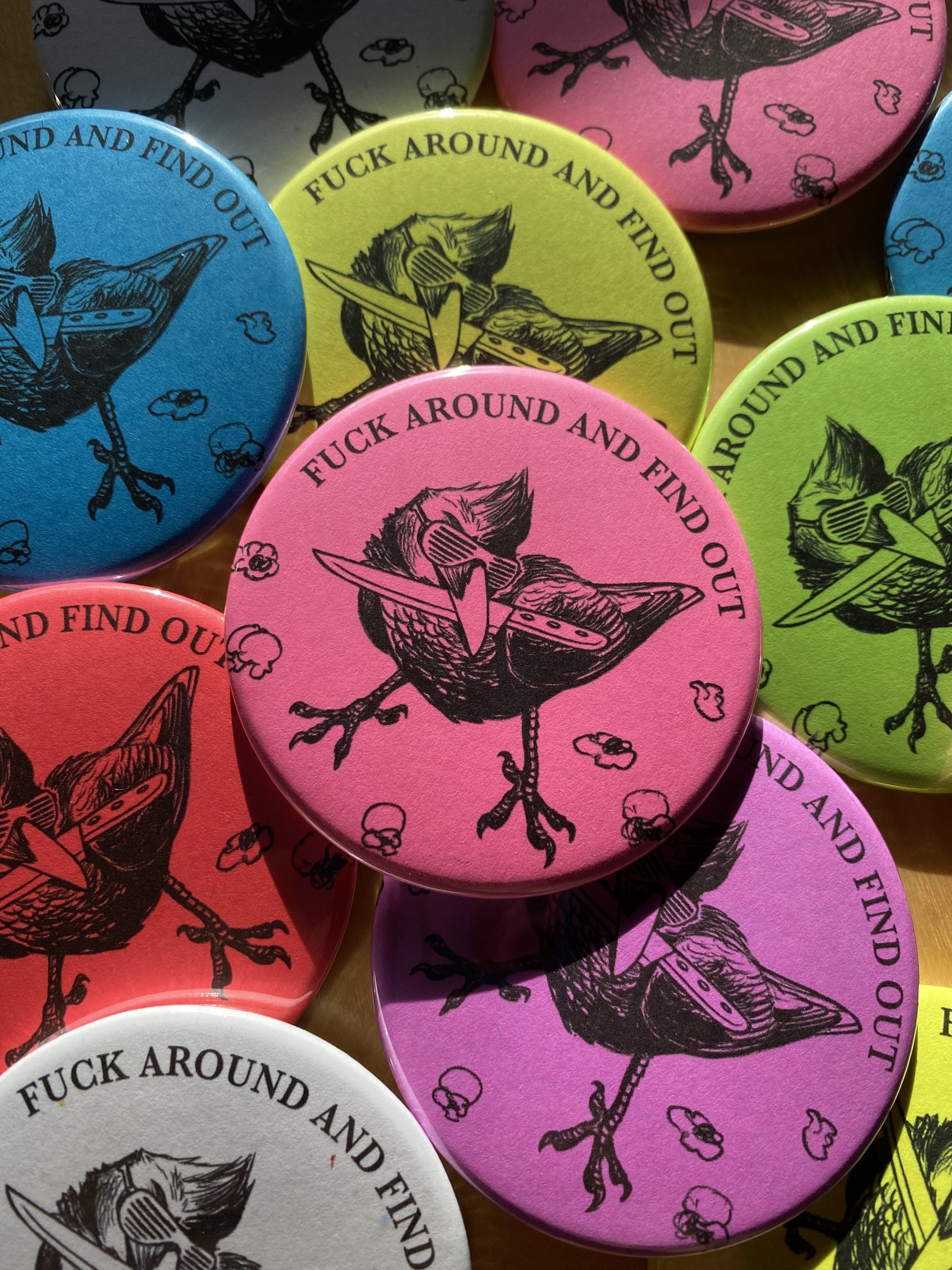 F* Around and Find Out Button