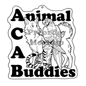Animal Buddies Acrylic Charm