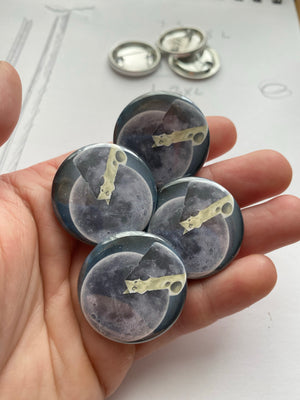 Sergal Moon Button Set