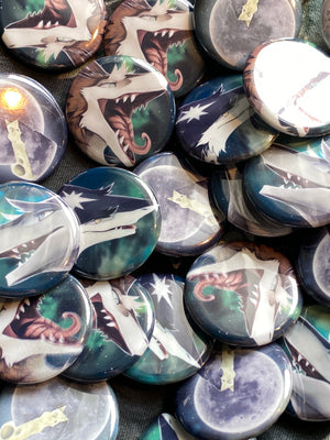 Sergal Moon Button Set